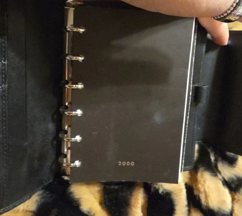 Gucci Brown Box with Black Leather & GG Canvas Wallet